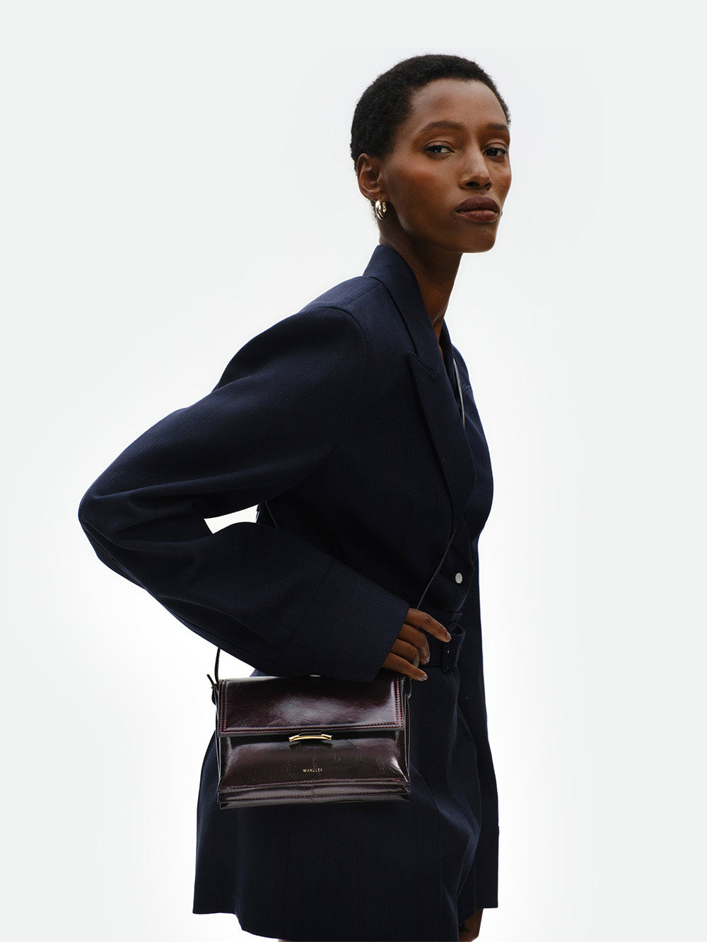 SAC IDA TRIO BORDEAUX GLAZE
