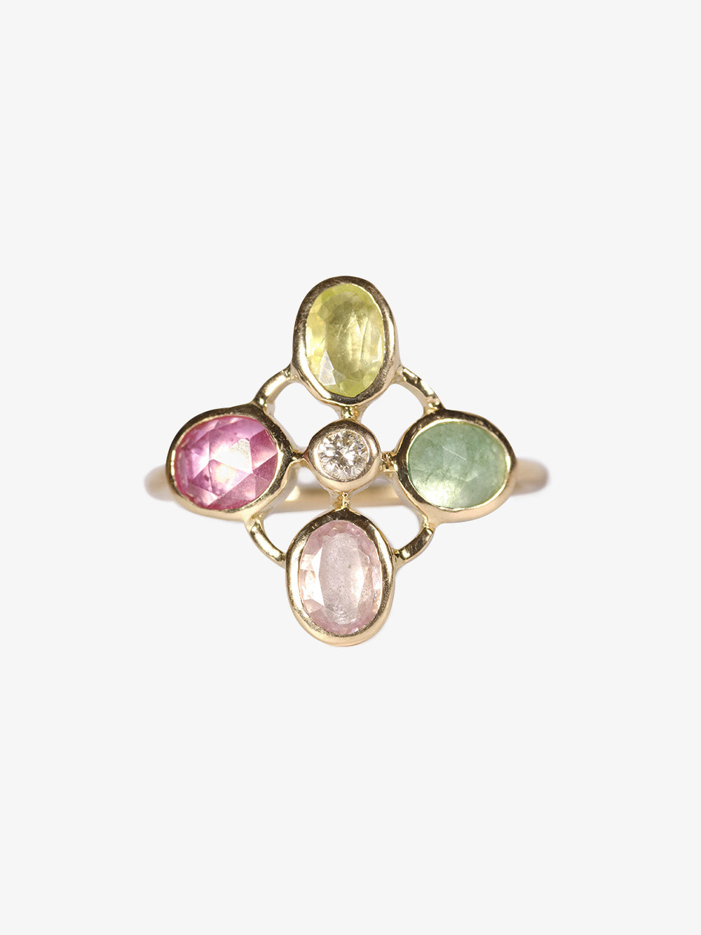 PASTEL CLOVER RING