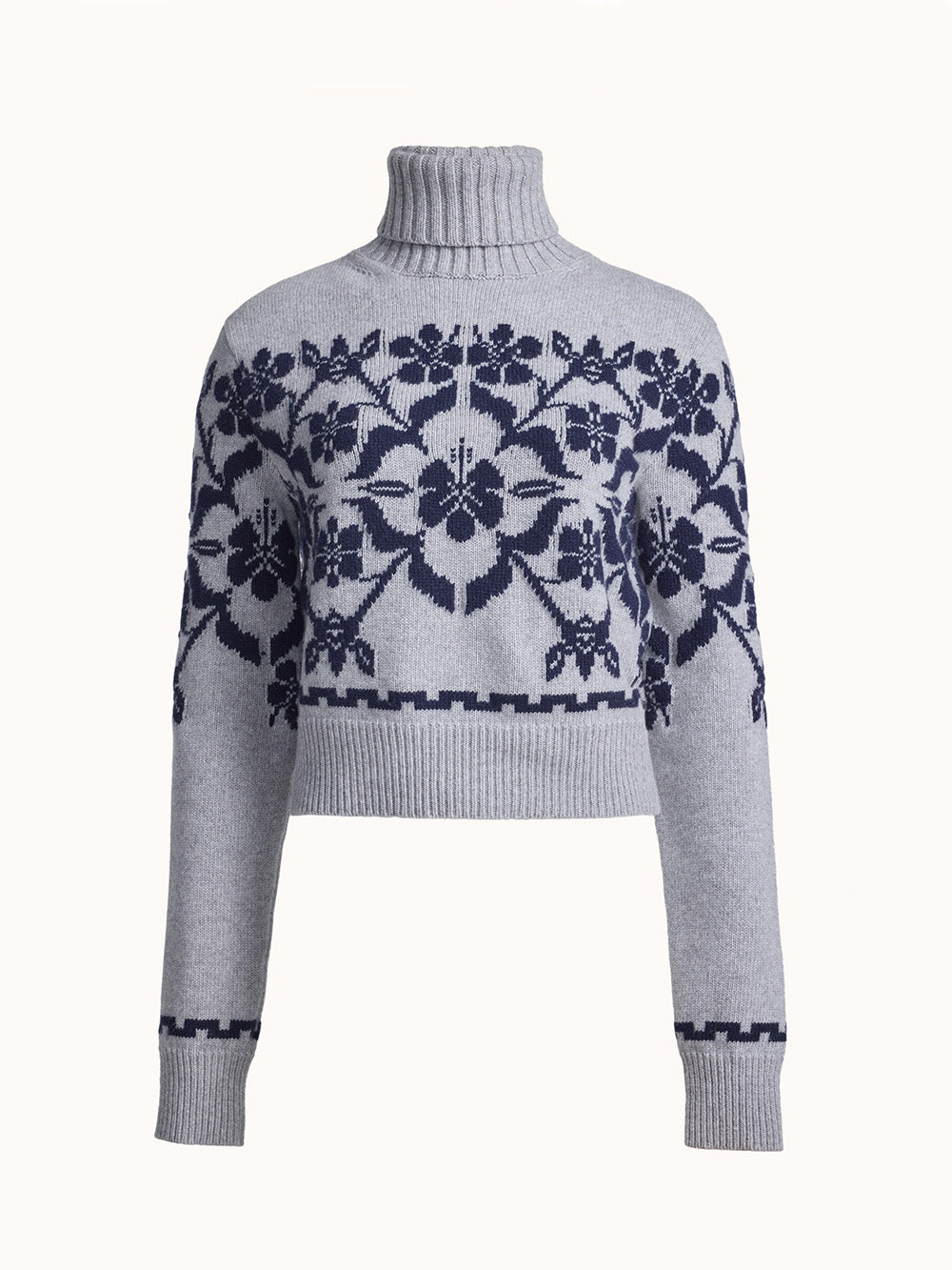 ZOE JACQUARD SWEATER