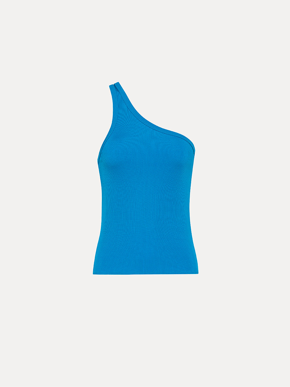 TURQUOISE ASYMMETRICAL TOP