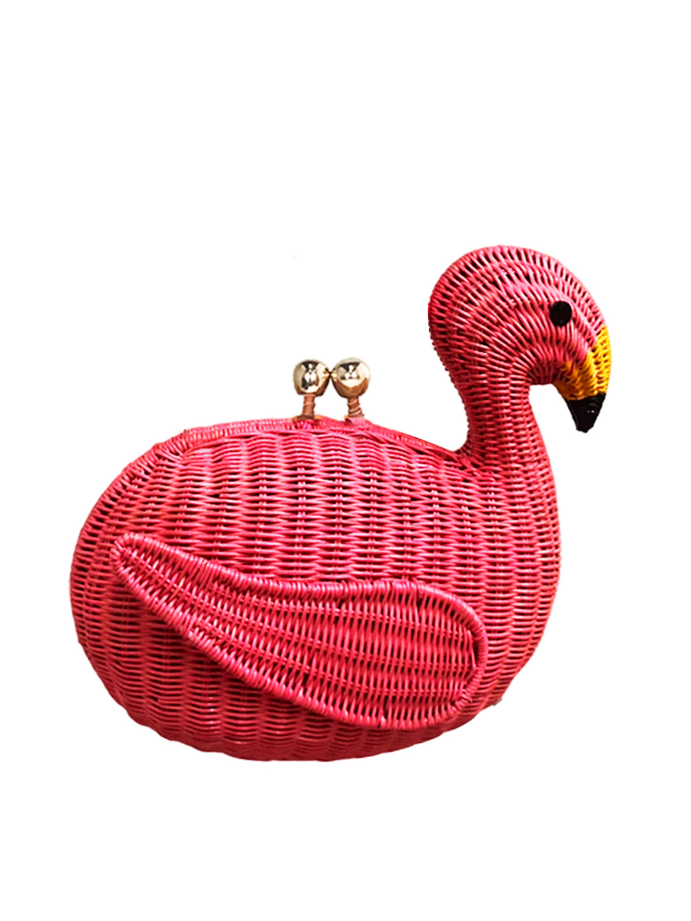 MINAUDIÈRE JUSTIN FLAMANT ROSE