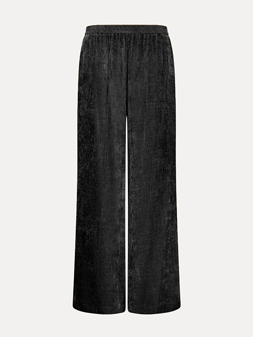 BLACK VELVET CORDUROY PANTS