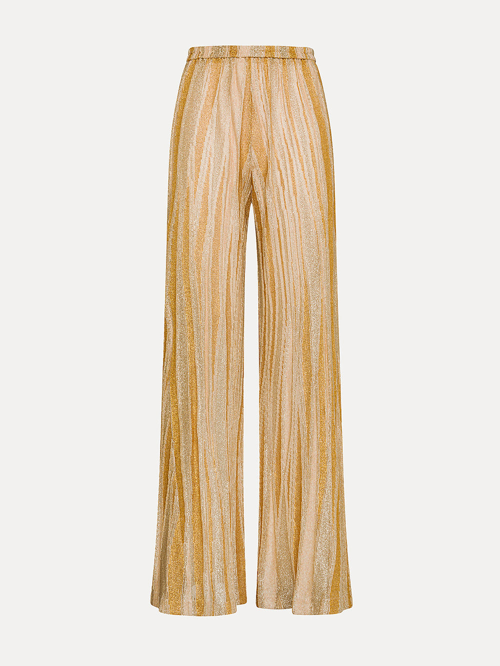 GOLD FLARE WAVE PANTS