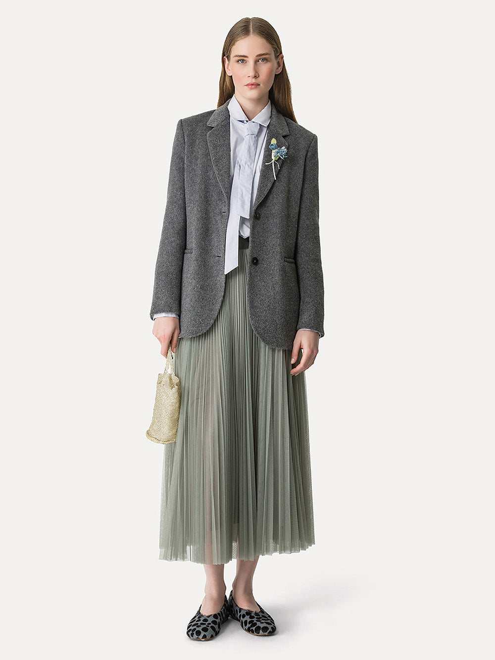 OVERSIZED MOHAIR ASTRAKAN JACKET