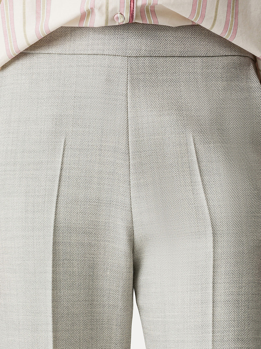 PANTALON PALAZZO CHEVRON PEARL