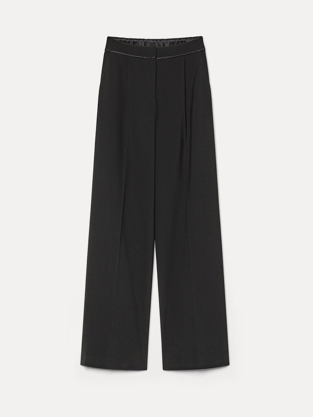 PANTALON TAILLEUR LAINE NOIR