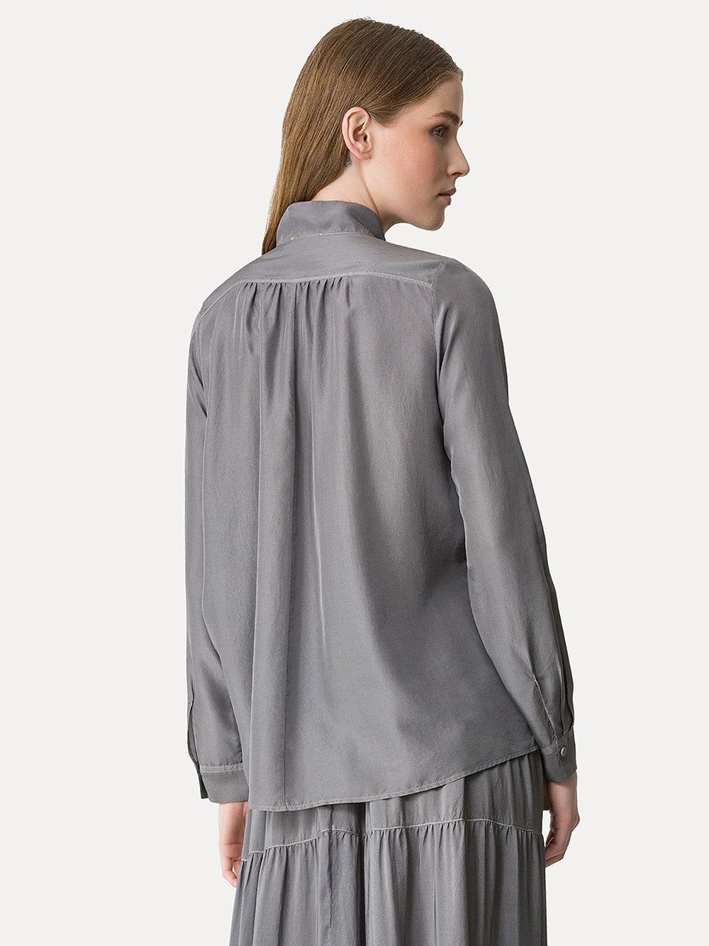 STONE HABOTAI SILK SHIRT