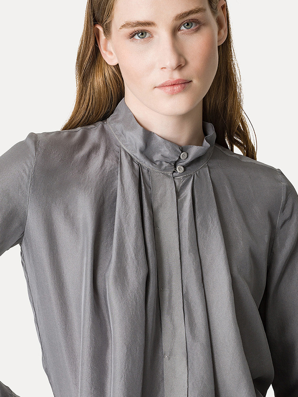 STONE HABOTAI SILK SHIRT
