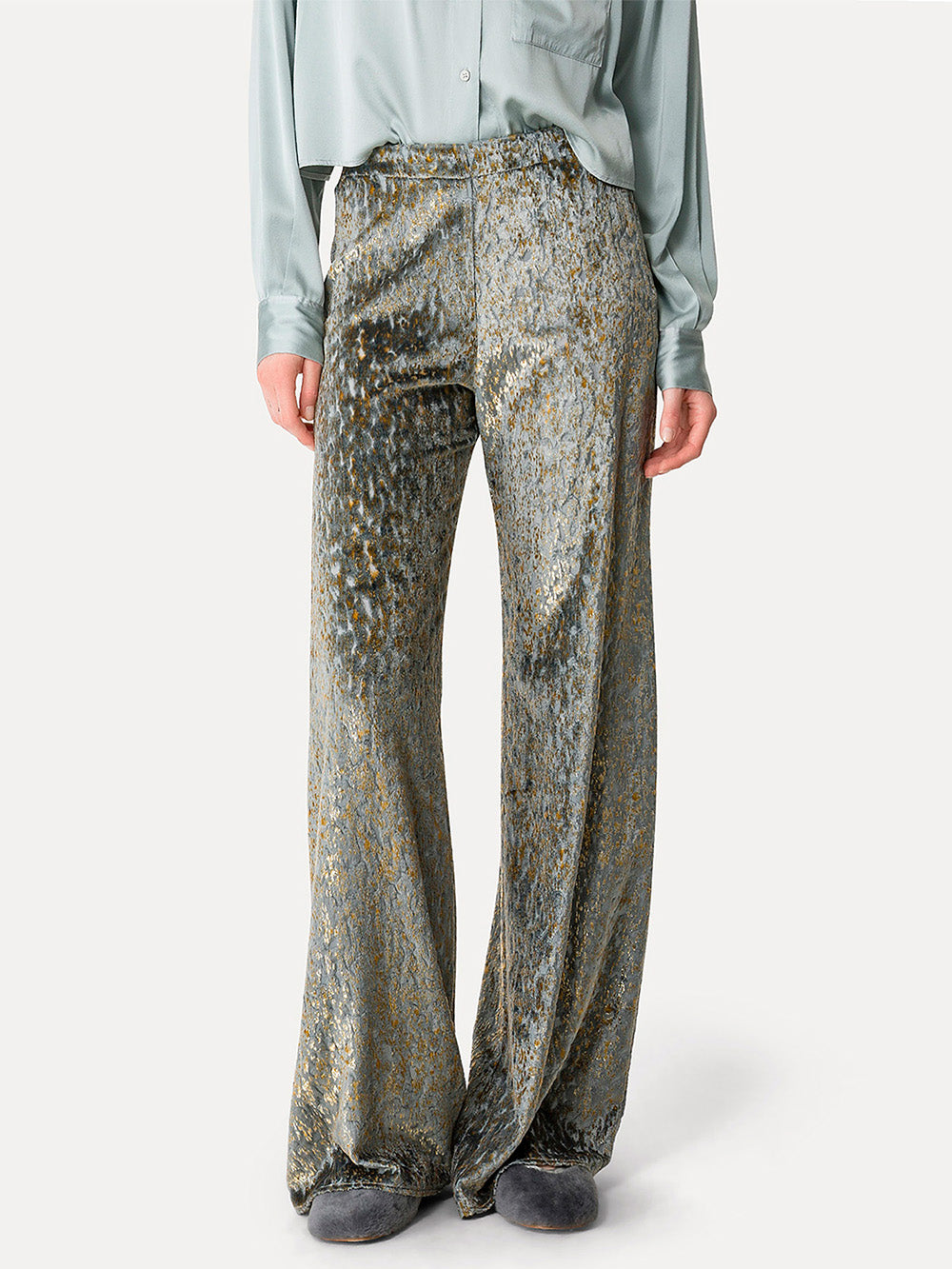 FLARE VELVET PANTS
