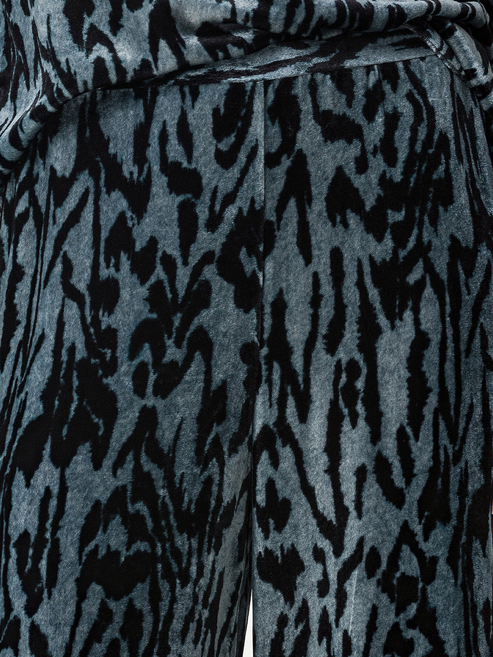 PANTALON VELOURS MOIRÉ STONE