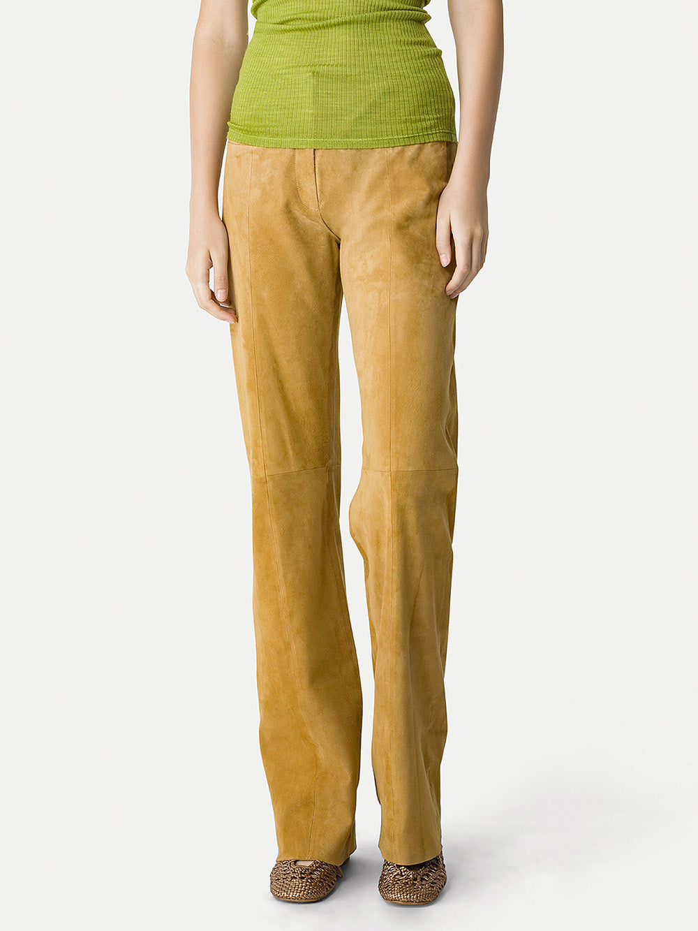 AMBRA SUEDE TROUSERS