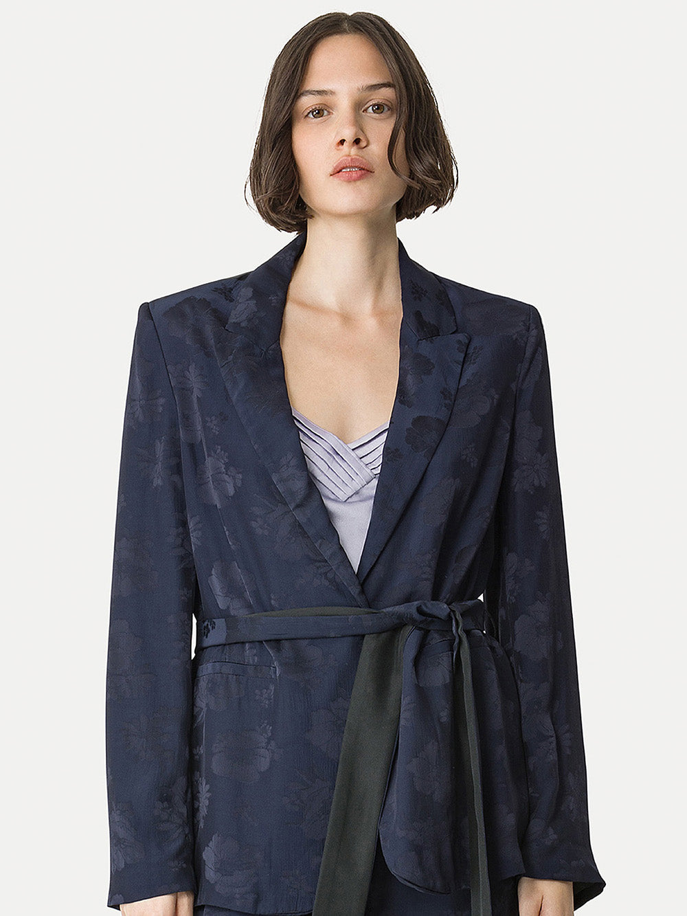 VESTE BOUQUET JACQUARD