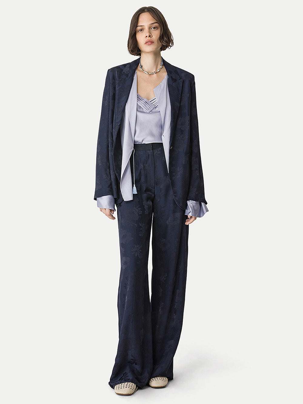 VESTE BOUQUET JACQUARD