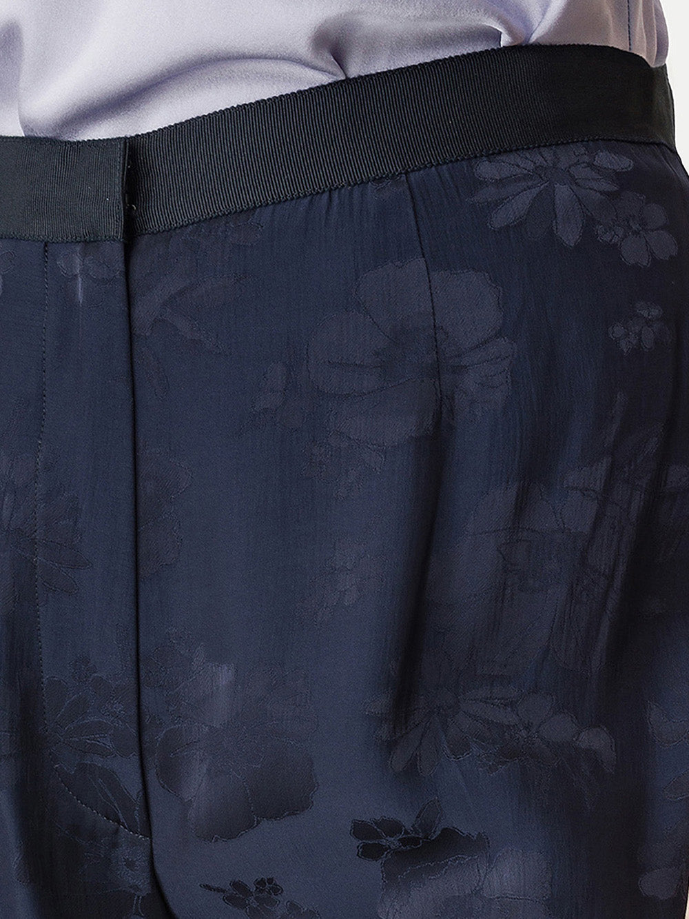 JACQUARD BOUQUET TROUSERS