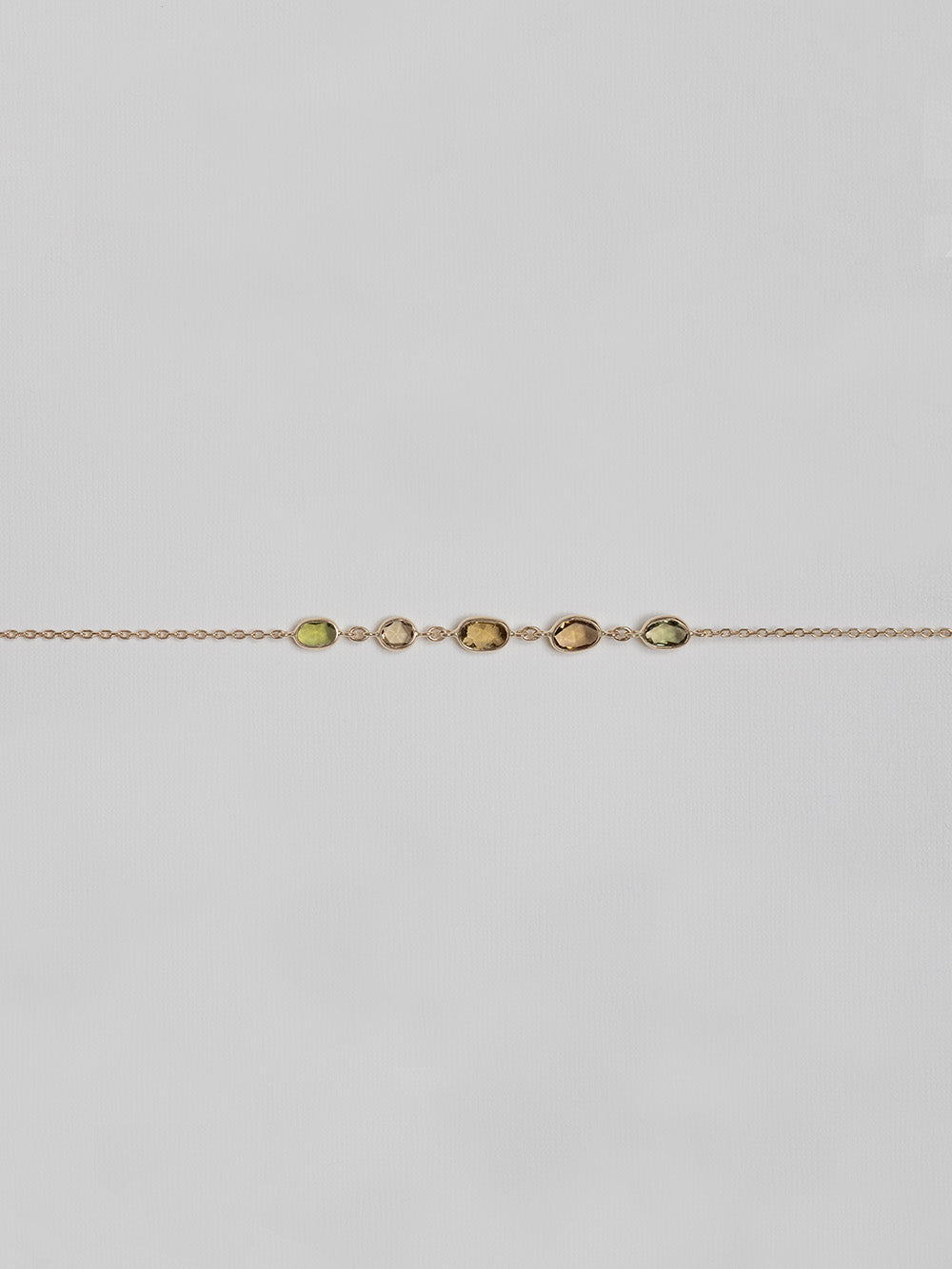 BEZEL MULTI TOURMALINE BRACELET