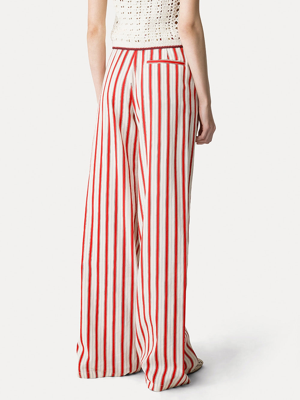 PANTALON CONTEMPORARY ROUGE