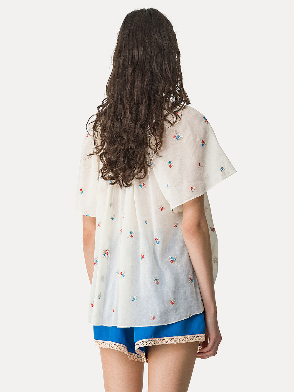 BUTTER SMALL FLOWERS SHIRT