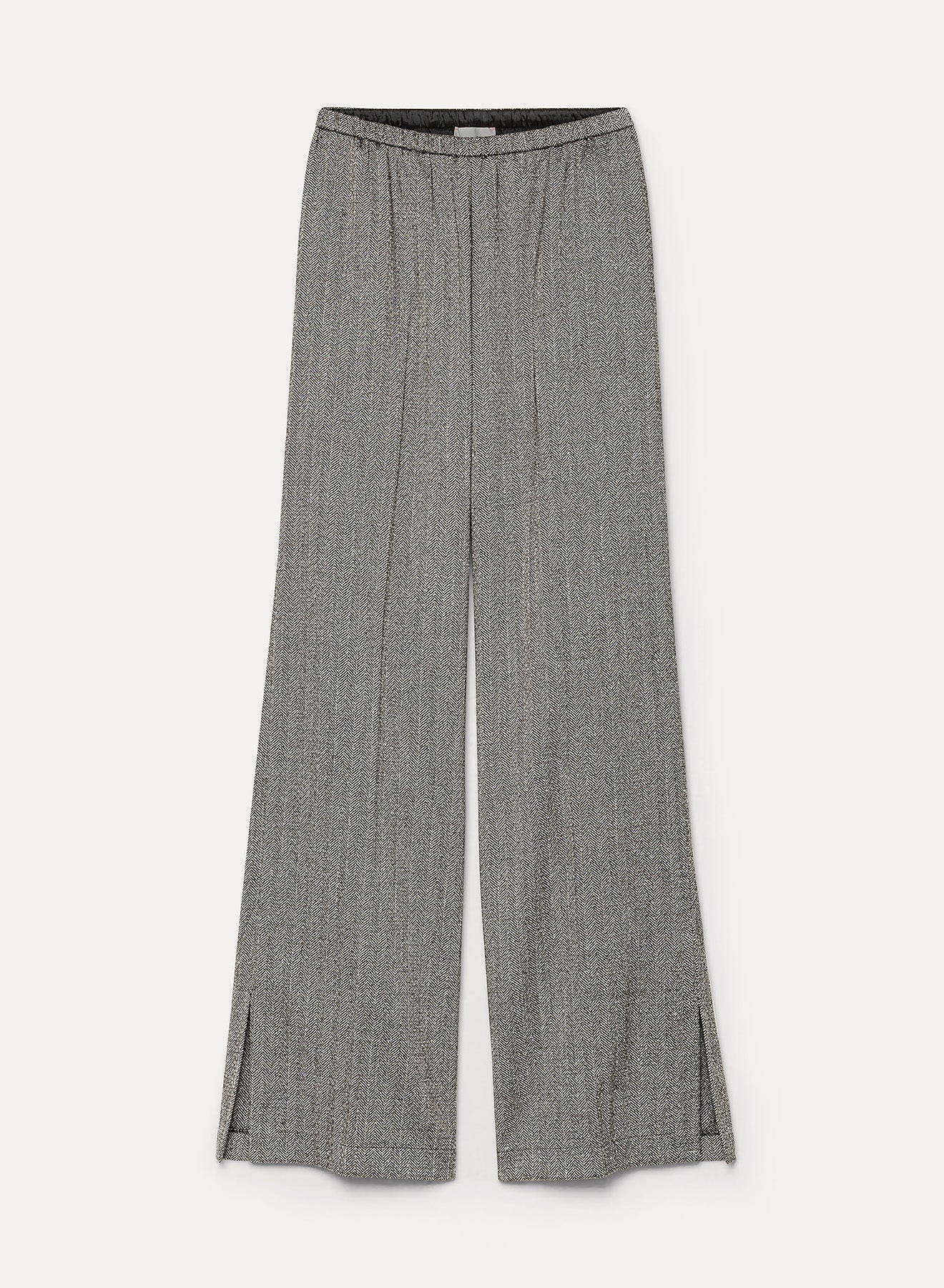 PANTALON CHEVRON NERO
