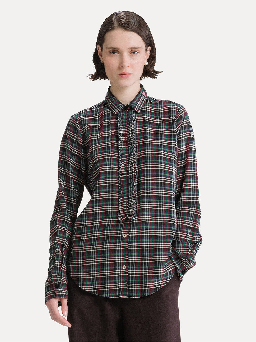 CHEMISE TARTAN ROYAL