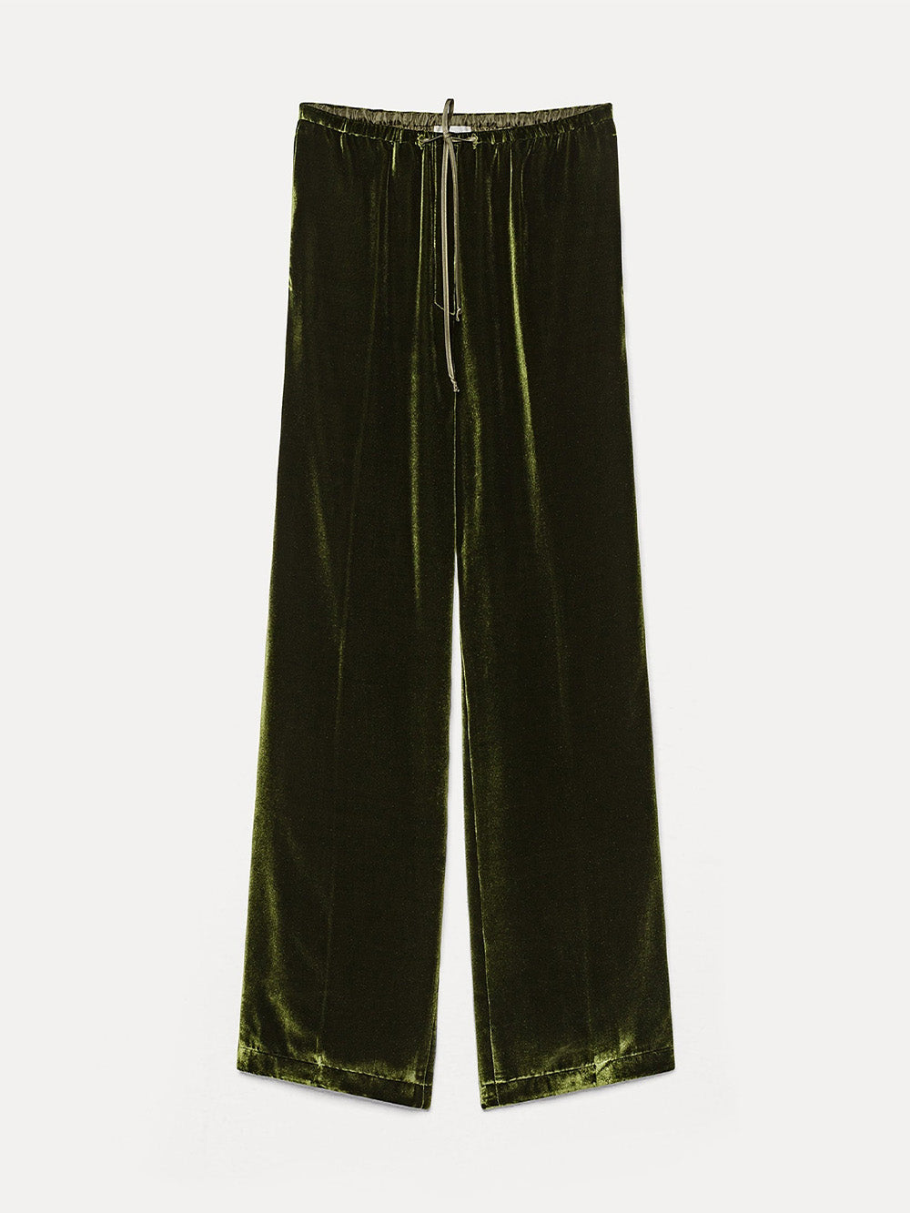 SILK VELVET TROUSERS