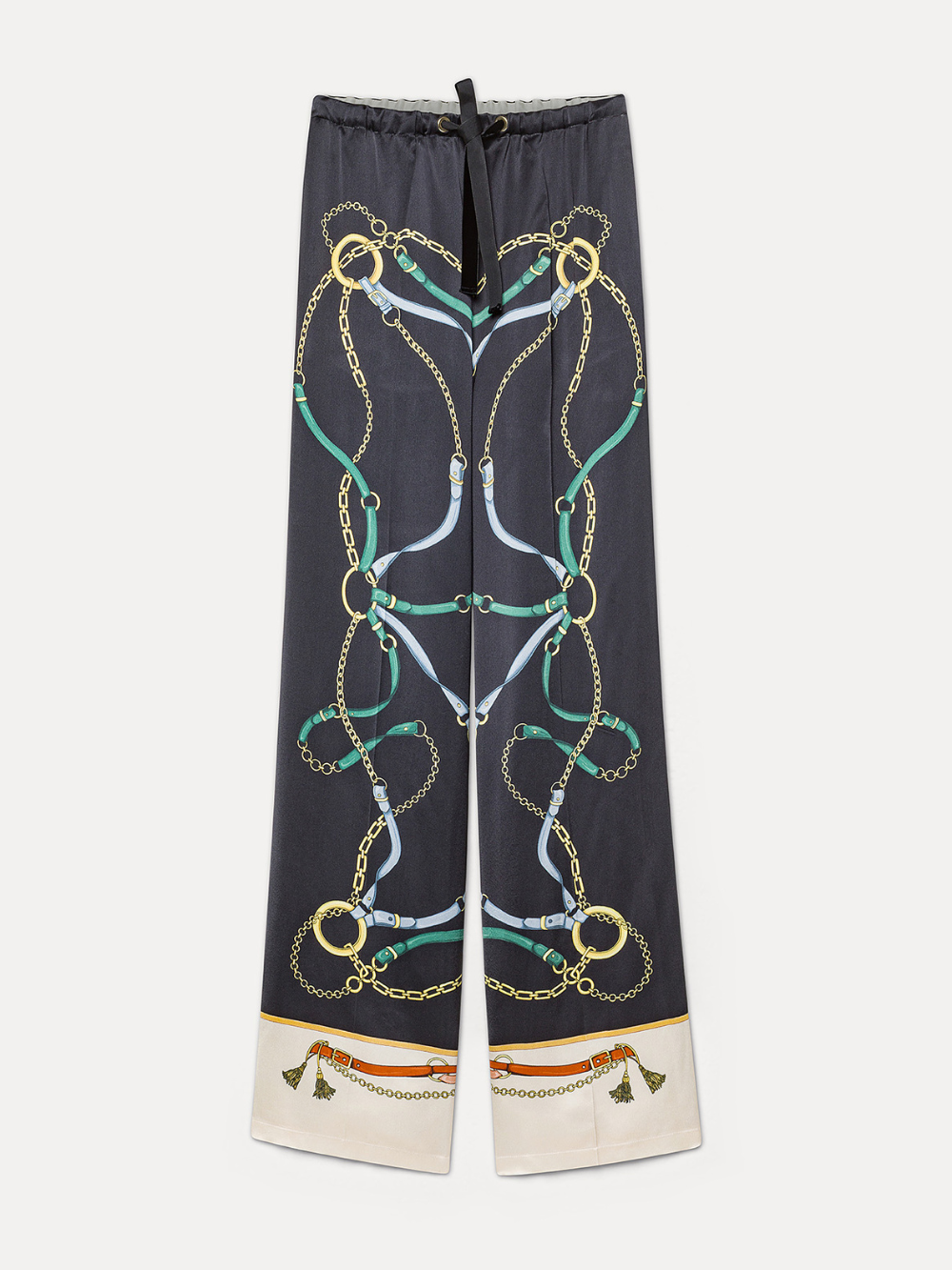 PANTALON "THE CROWN" NOIR