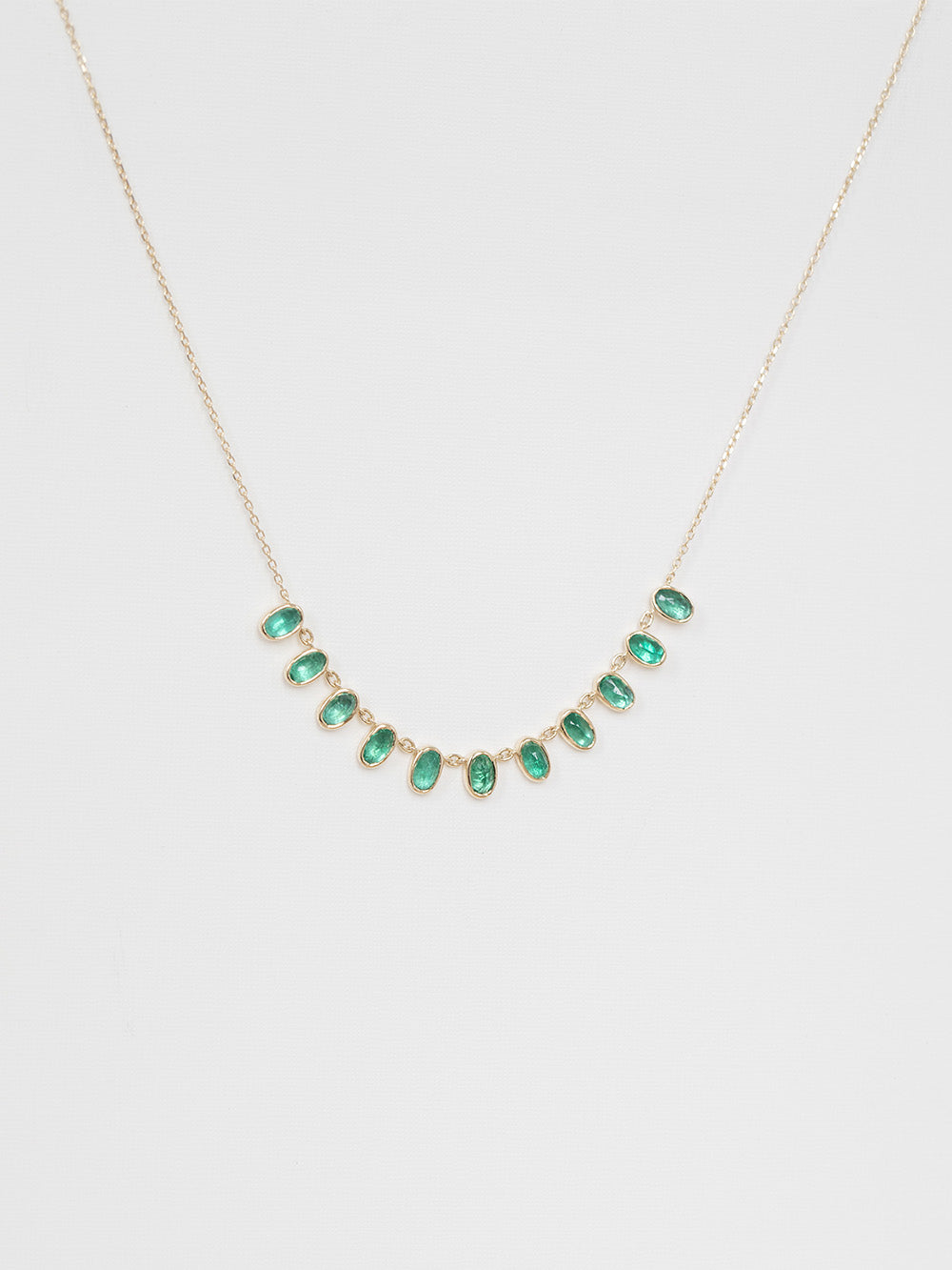 MULTI-EMERALD NECKLACE