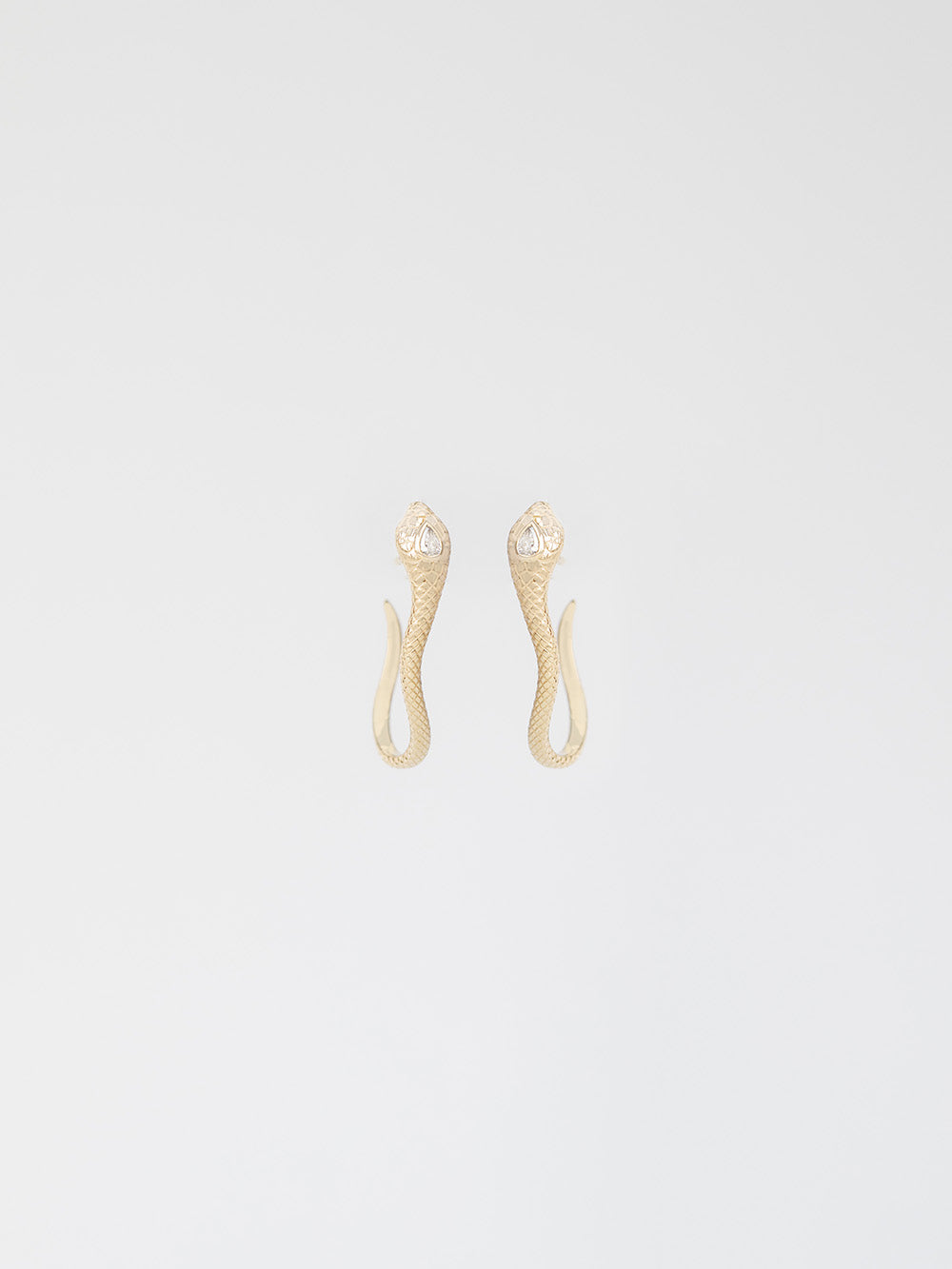 BOUCLES D'OREILLES COBRA DIAMANT