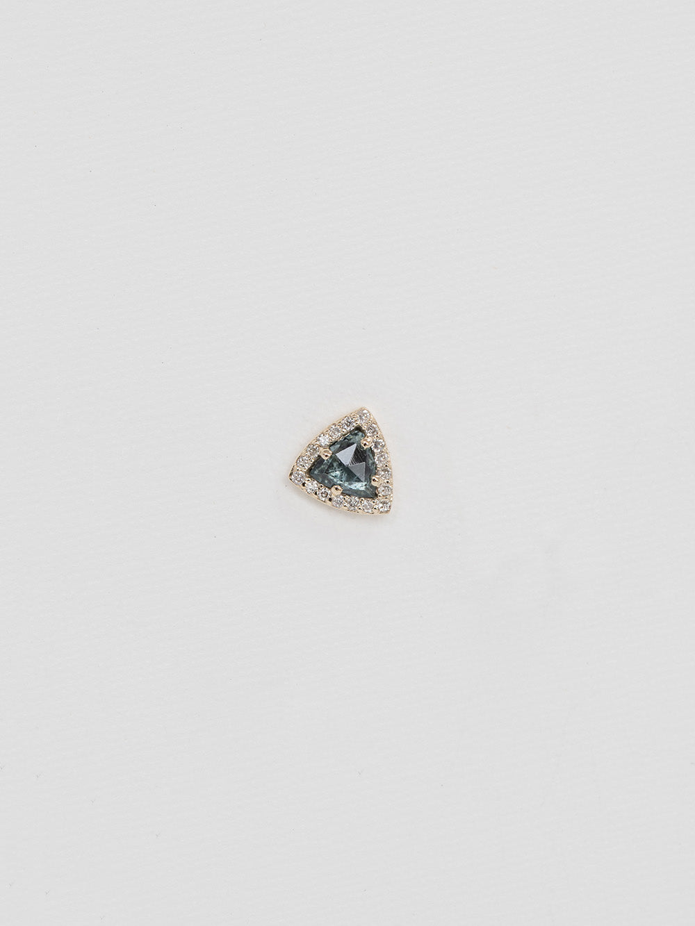 PUCE STELLA TRIANGLE TOURMALINE & DIAMANT