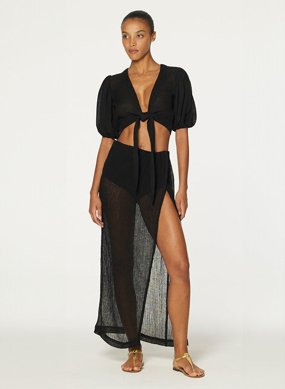 JUPE SARONG NOIRE