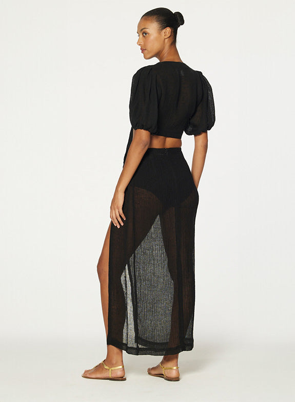JUPE SARONG NOIRE