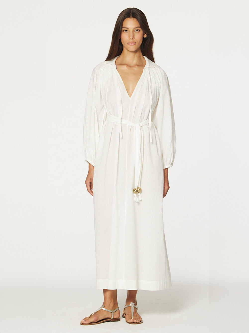 ROBE POET CRÈME