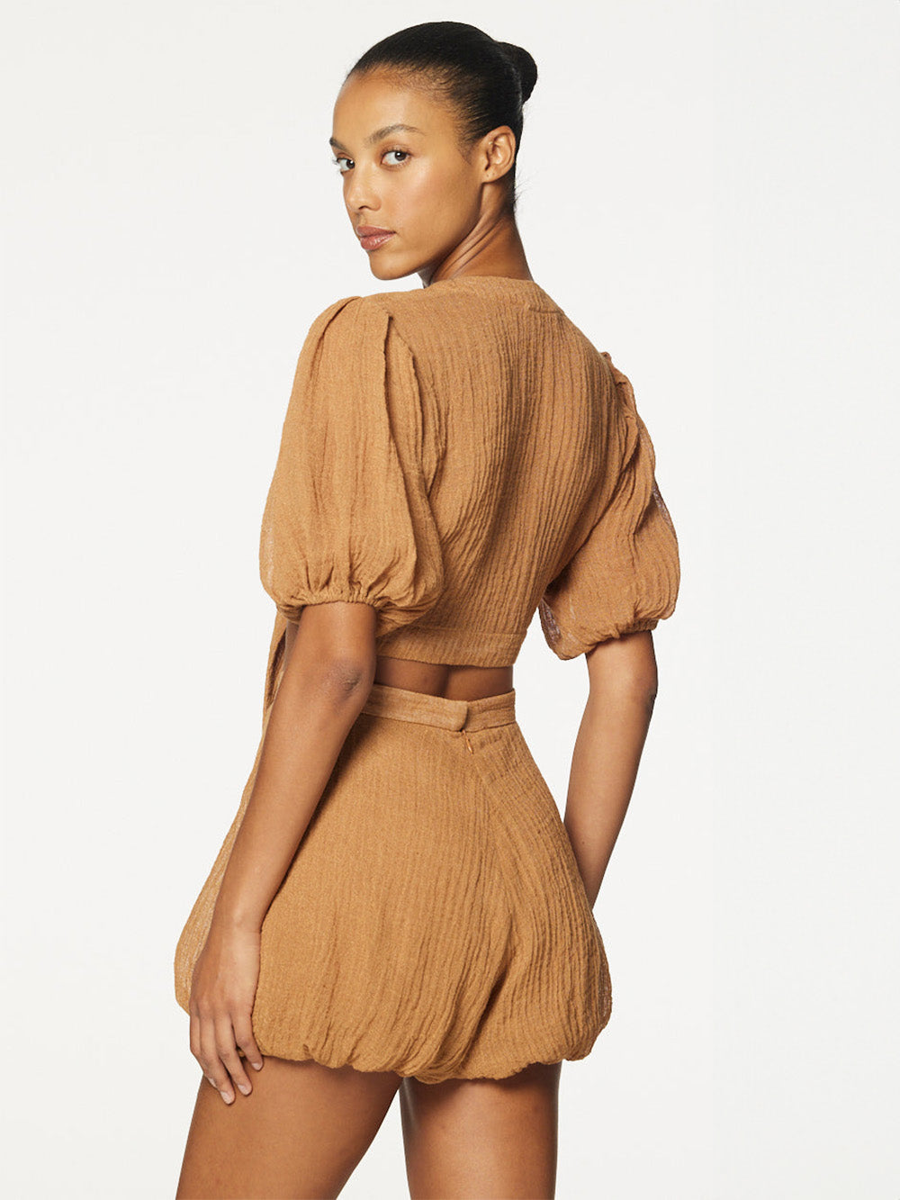 CARAMEL POUF TOP