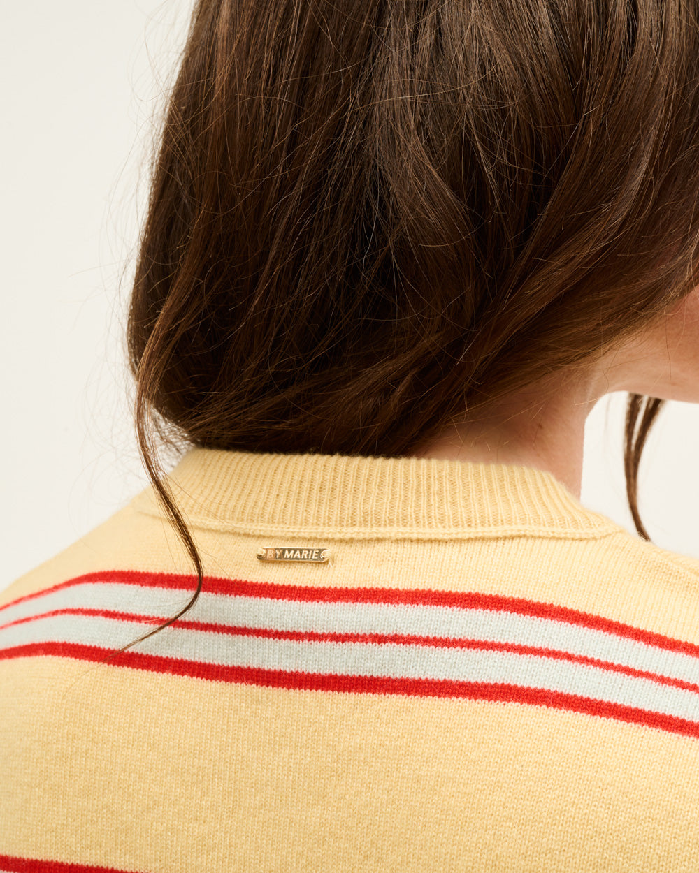 Suzi Striped Butter Cardigan