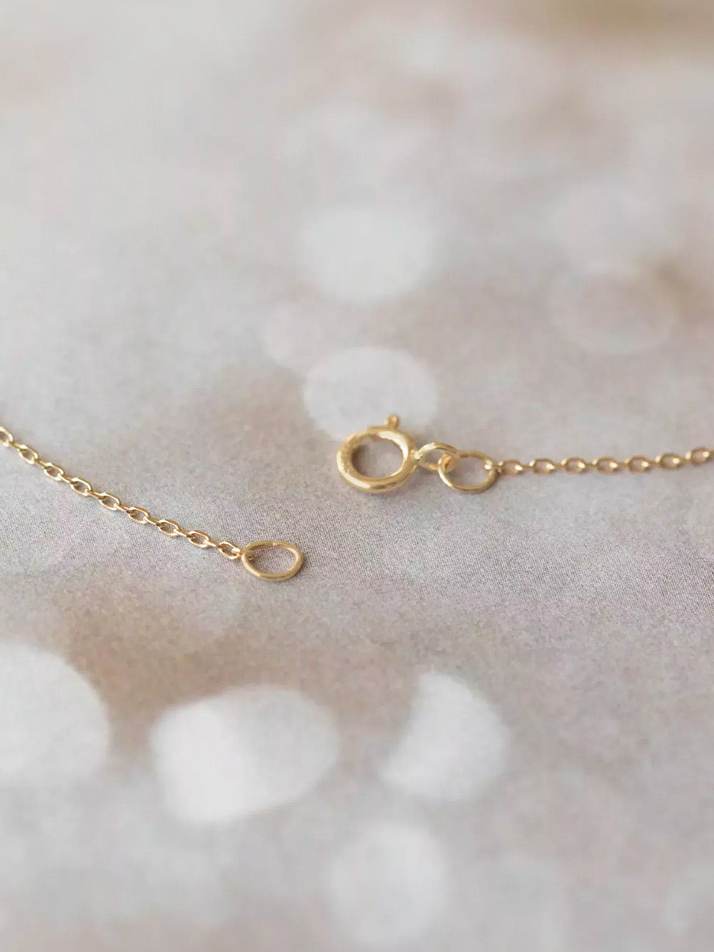 MOON HEART MEDAL NECKLACE