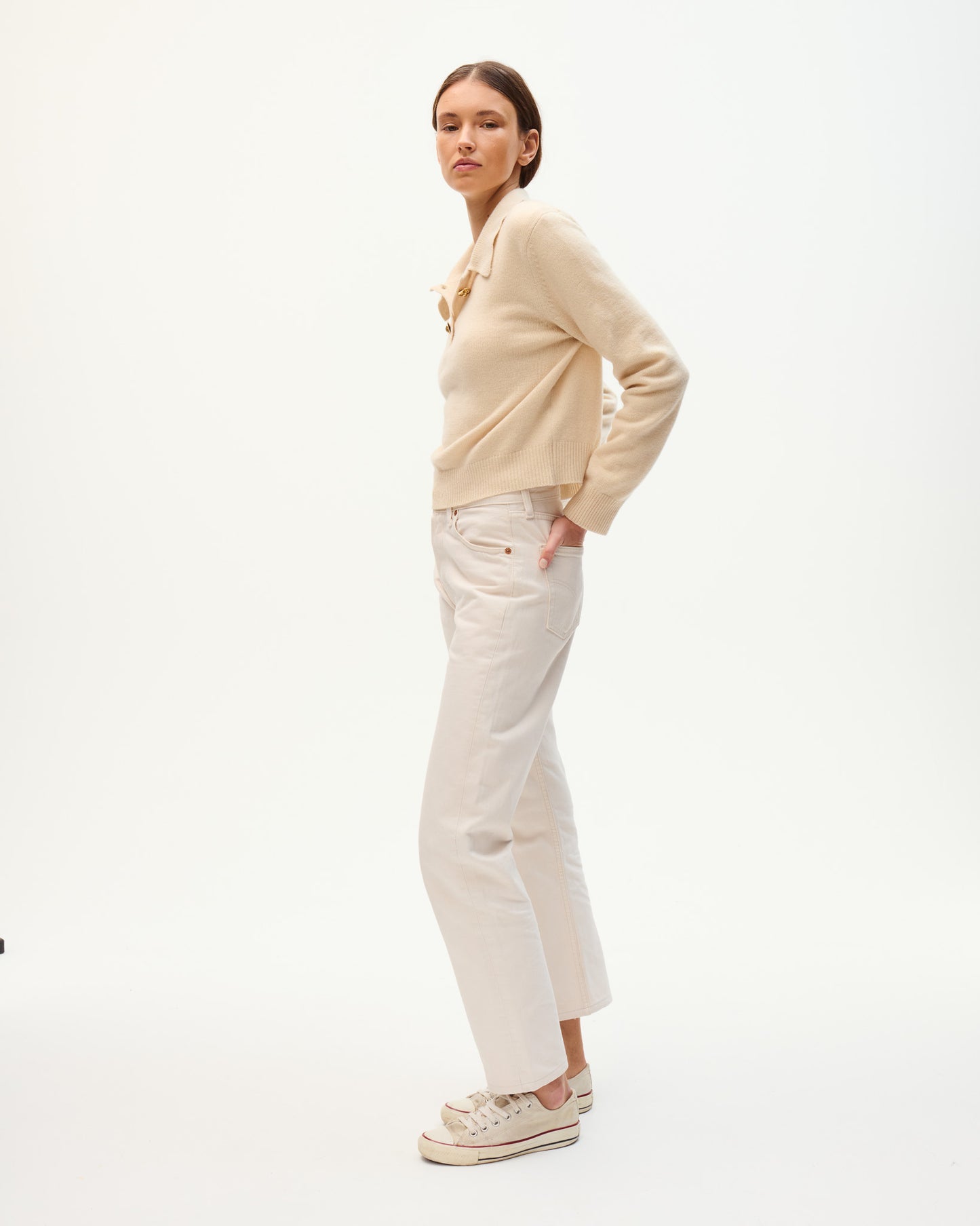 POLO MATEO ANTIQUE WHITE