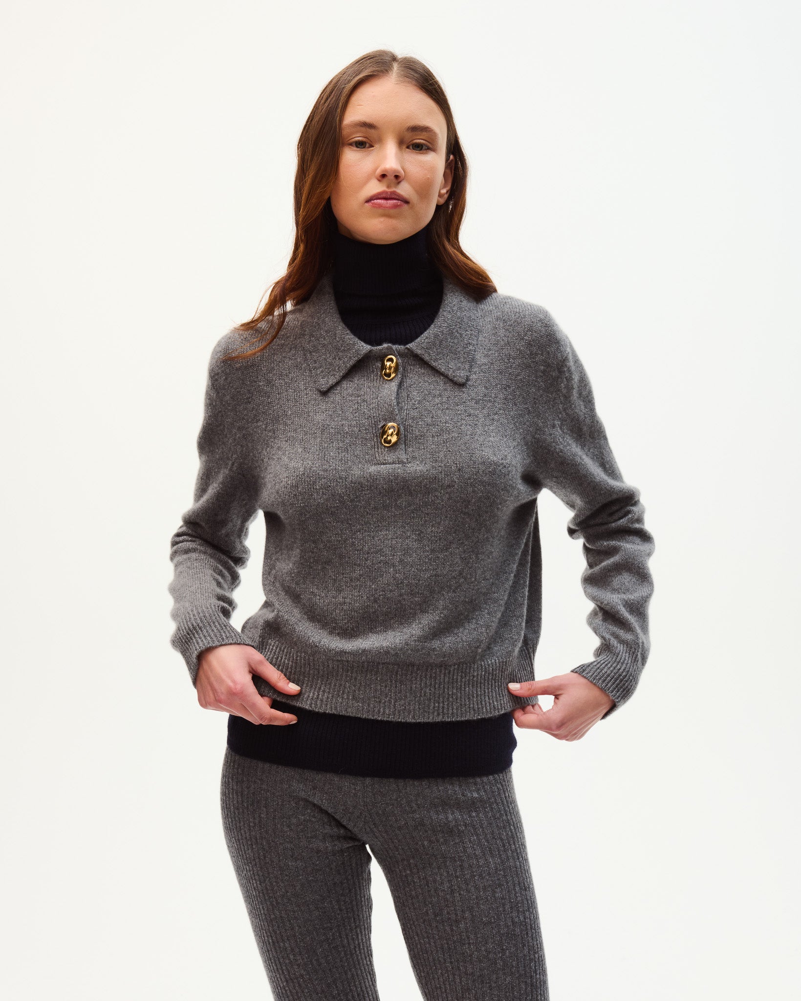 POLO MATEO THUNDER GREY