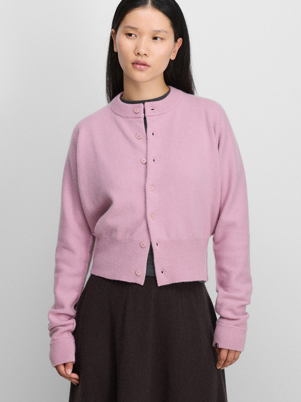 No. 257 CARDIGAN BLOUSON ROSA
