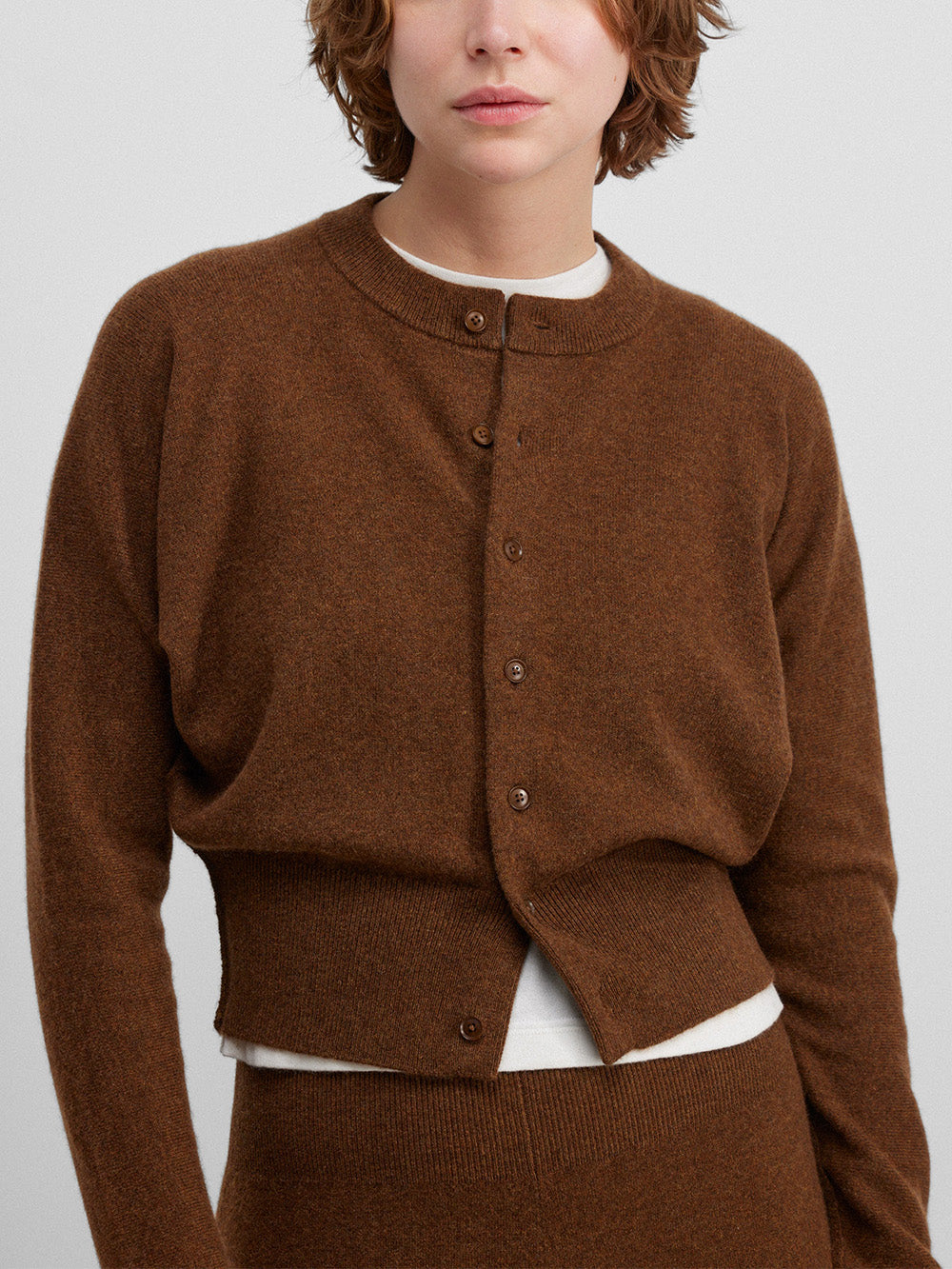 N°257 RUST CARDIGAN JACKET