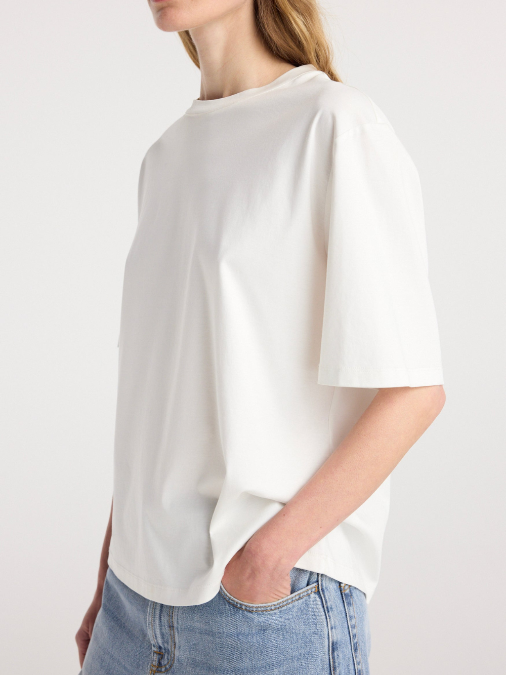 T-SHIRT OVERSIZED OFF WHITE