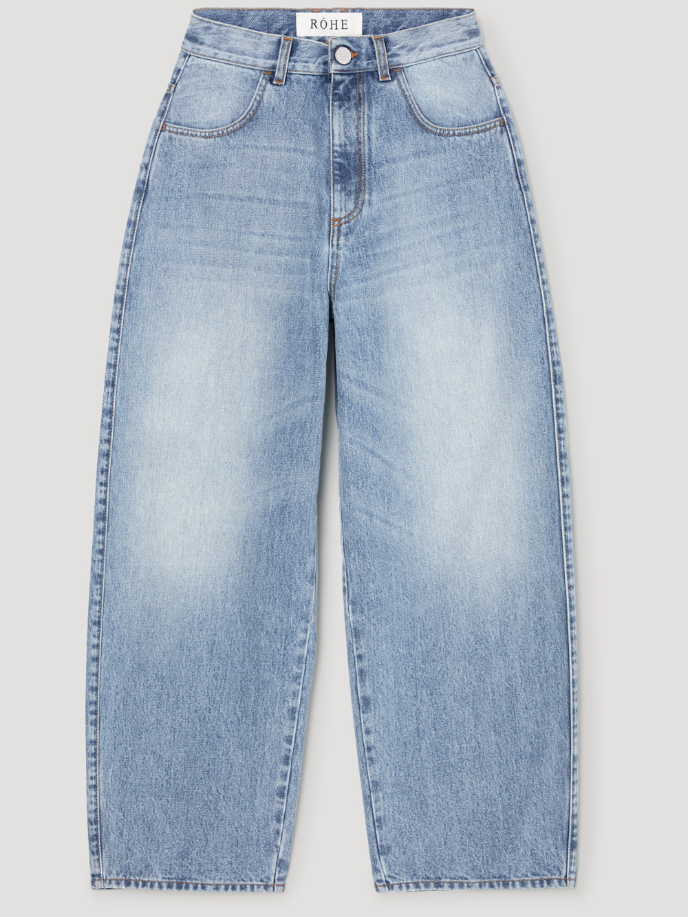 BERBER BARREL LEG CLASSIC BLUE JEANS