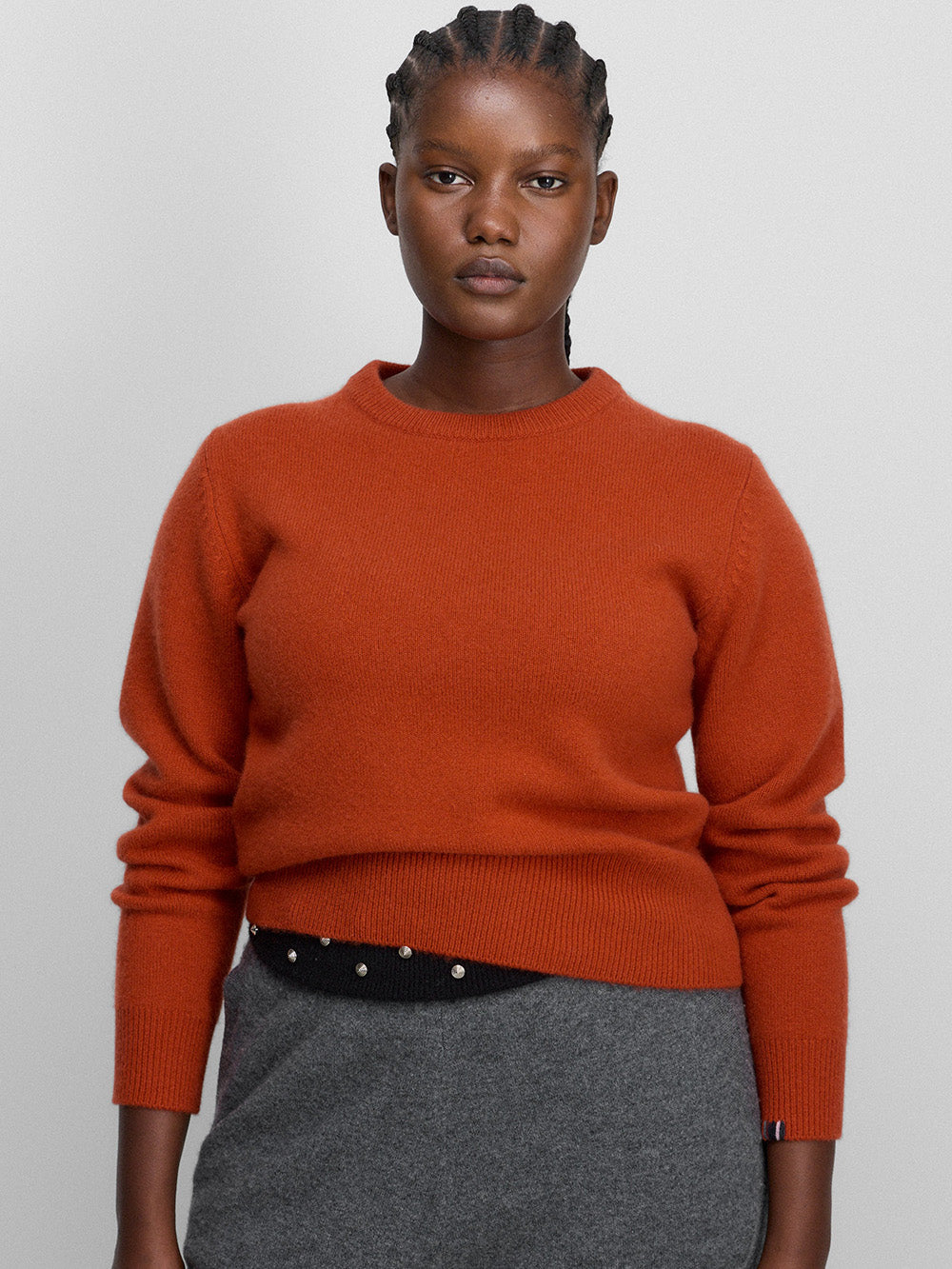 N°430 JEANNE DARK ORANGE SWEATER