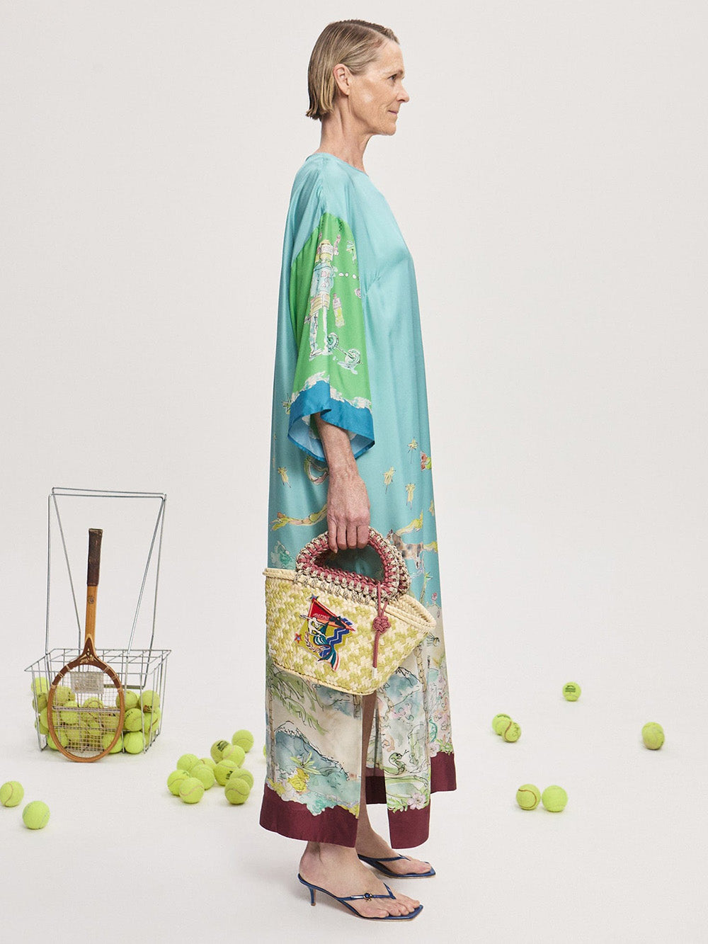 ROBE LONGUE DARIA EN SOIE