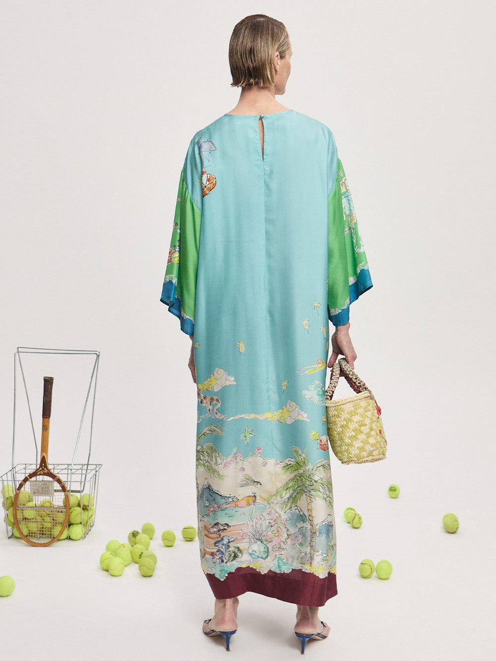 ROBE LONGUE DARIA EN SOIE