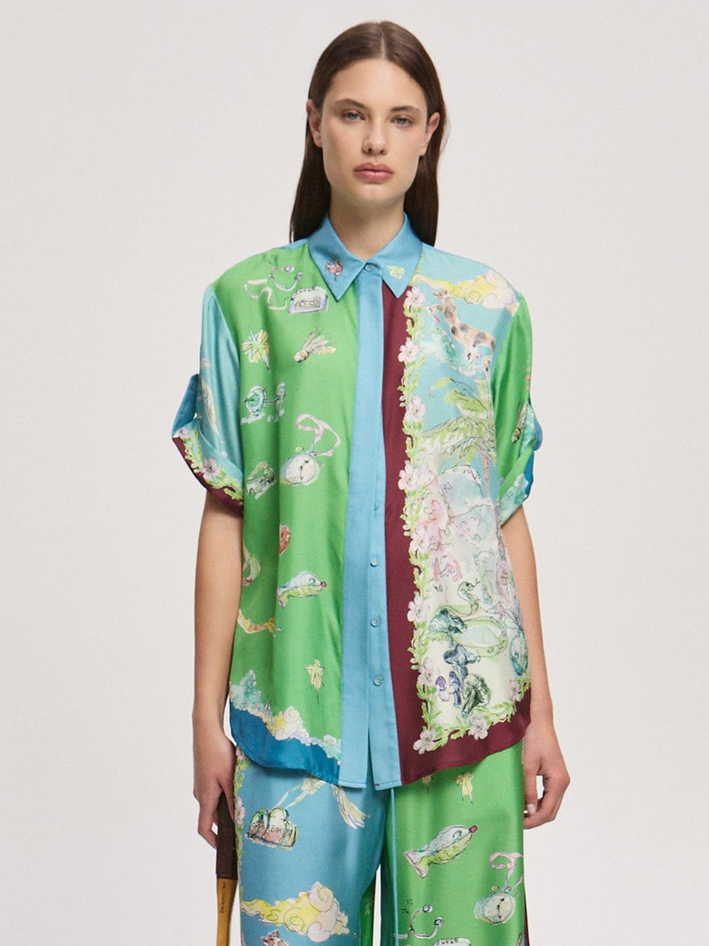 DARIA SILK SHIRT