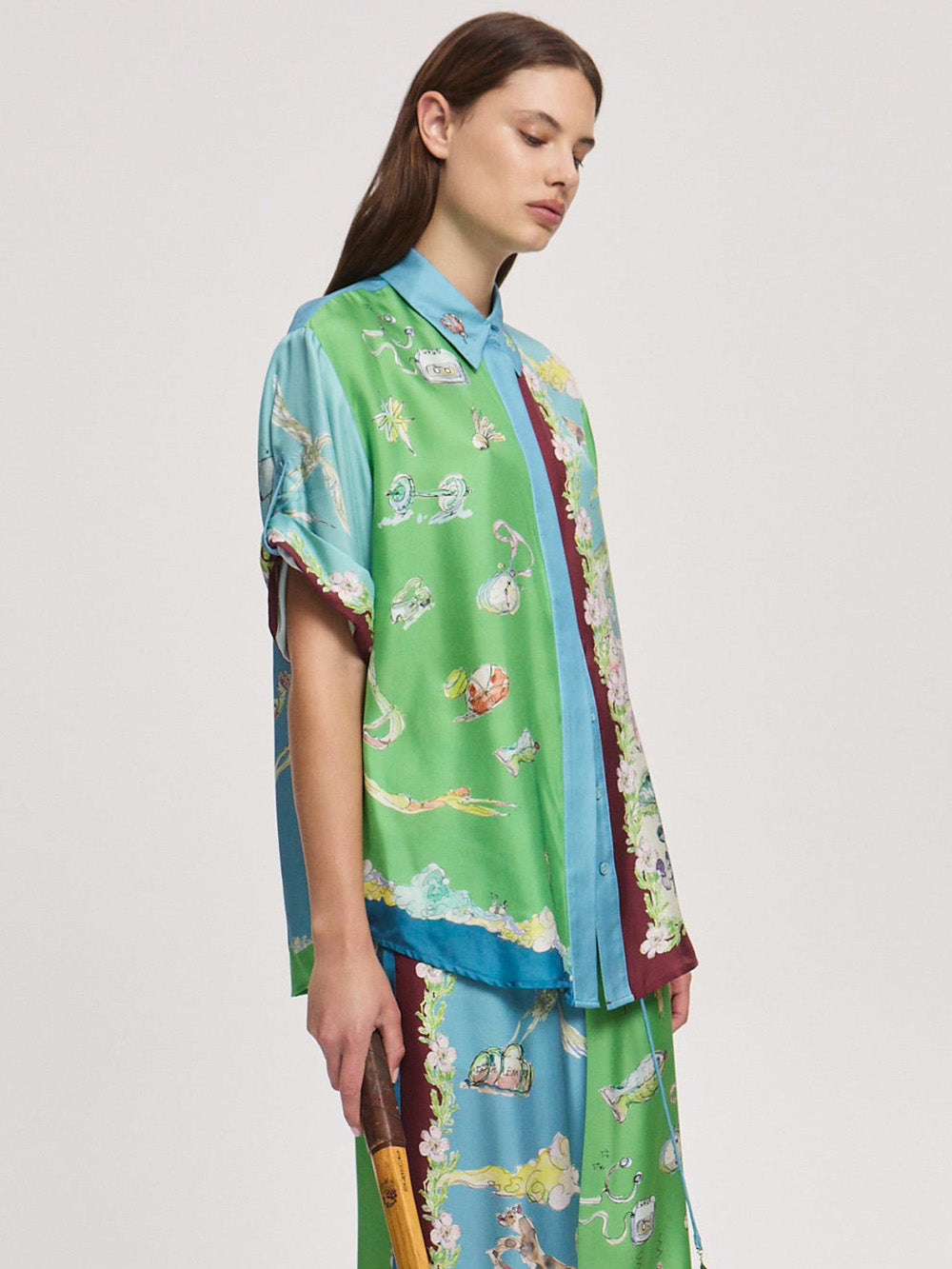 CHEMISE DARIA EN SOIE