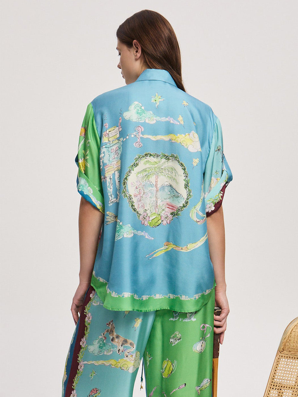 CHEMISE DARIA EN SOIE
