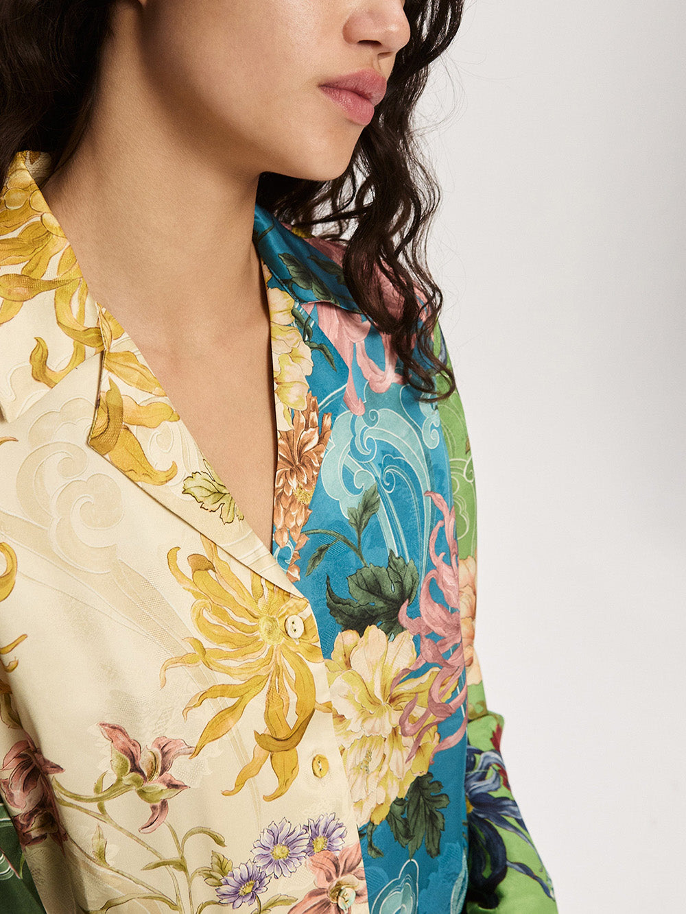 AVERY SPLICED SHIRT