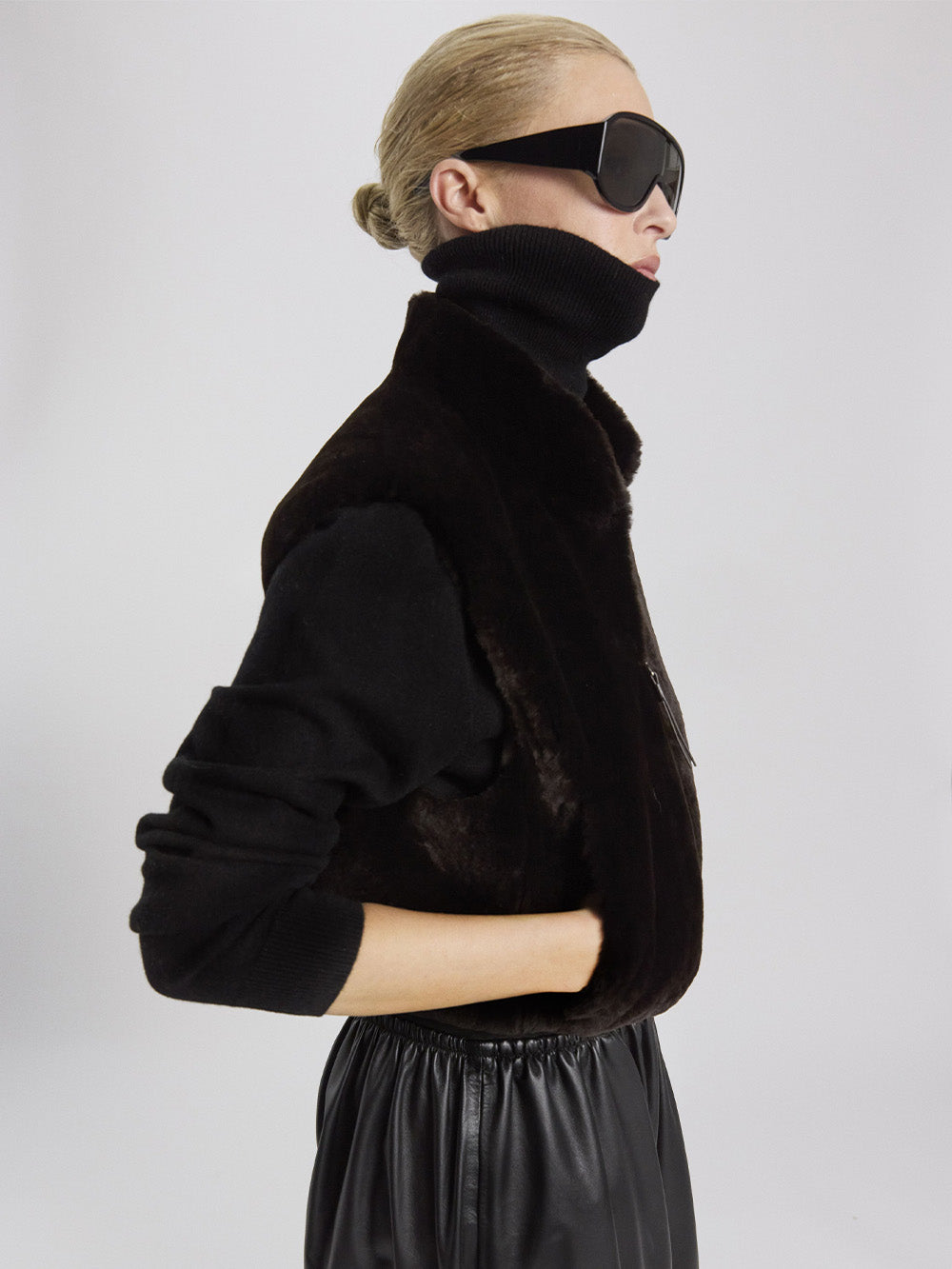 VICENTA AFRICA SHEEPSKIN JACKET