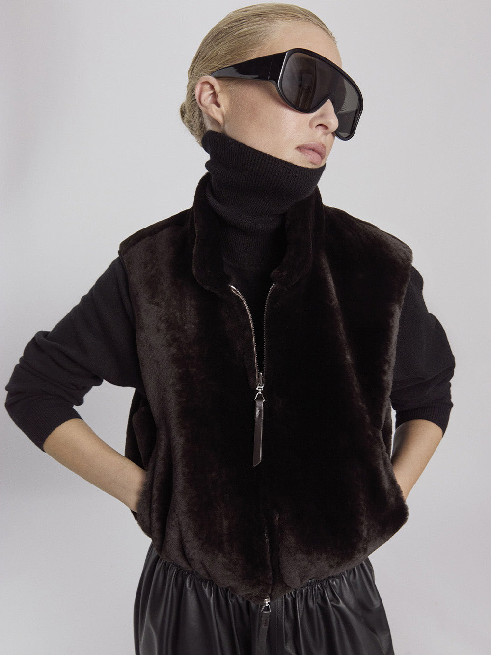 VICENTA AFRICA SHEEPSKIN JACKET