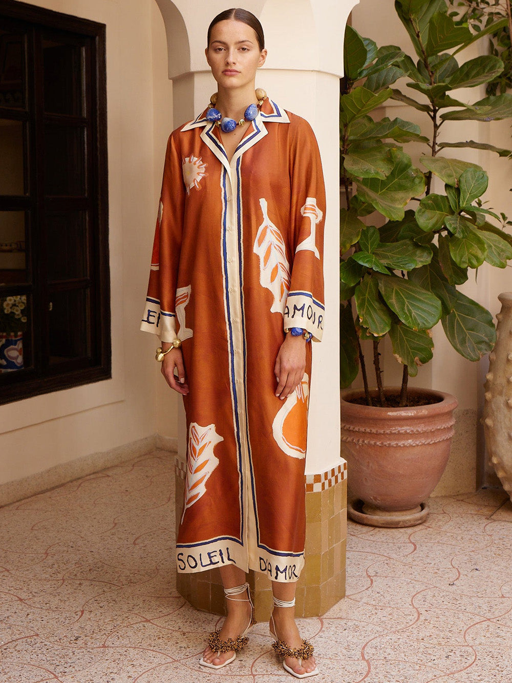 SUN OF LOVE SHIRT DRESS